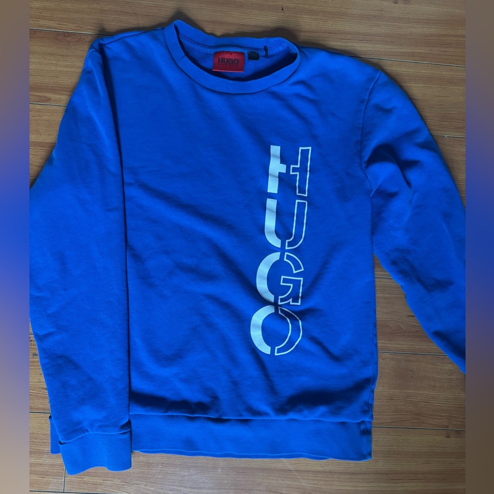 Hugo Boss Royal Blue Crewneck Sweater